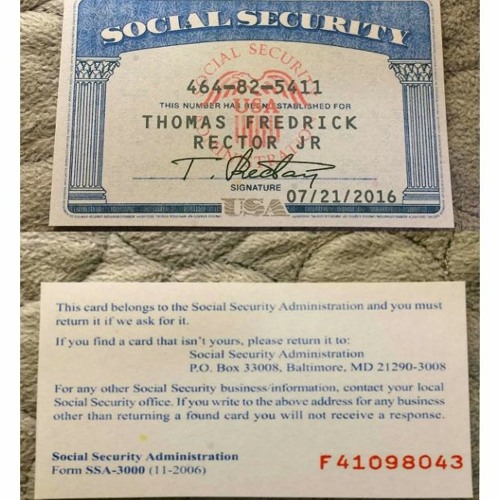 Stream Social Security Card Font Downloadl by Evelyn | Listen online ...