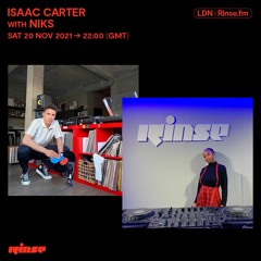 Isaac Carter with NIKS - 20 November 2021