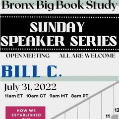 Bill C 7 - 31 - 22 Sunday Speaker Series