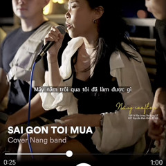 Sài Gòn Tôi Mưa | Phương Anh live