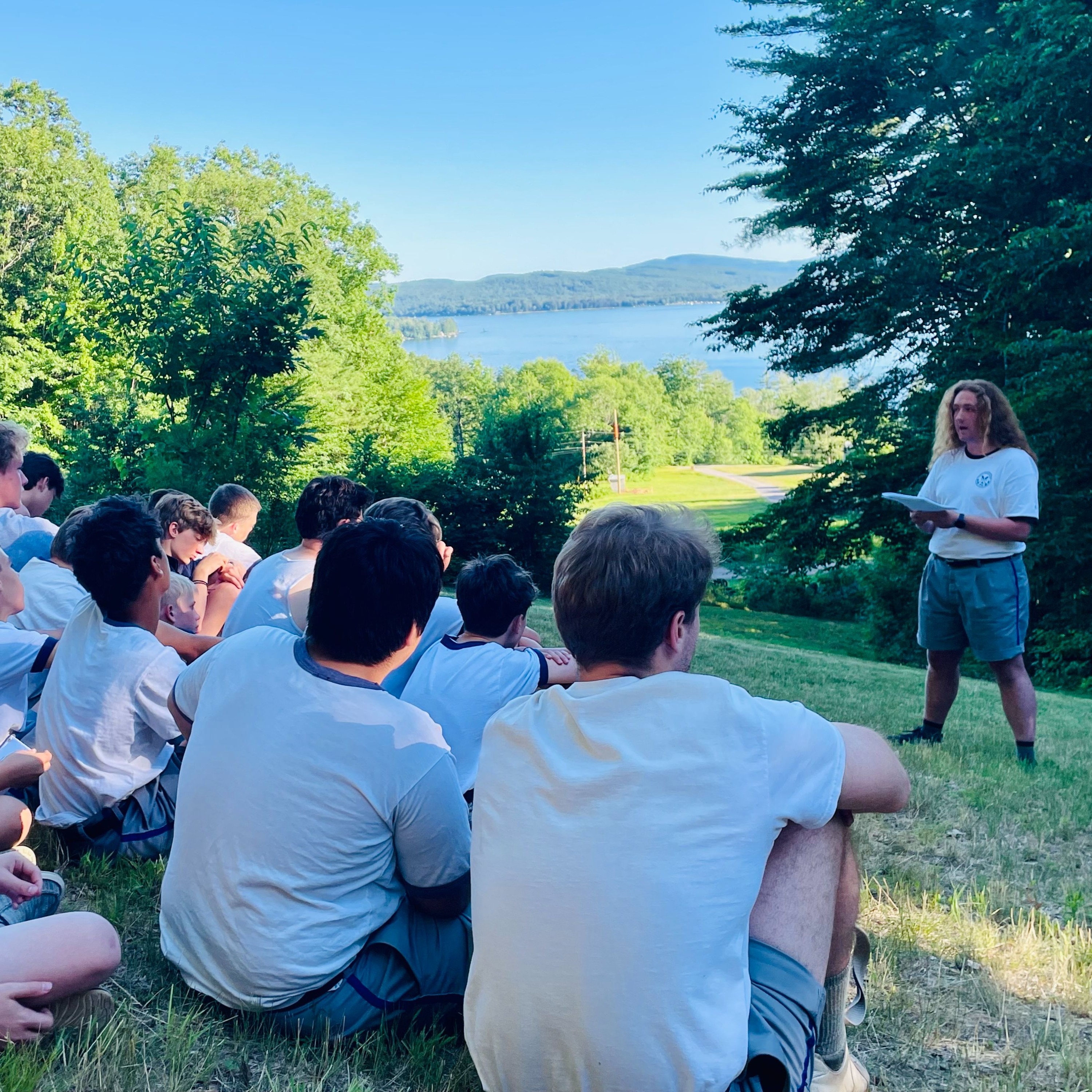 Camp Pasquaney Tree Talks and Chapel Talks