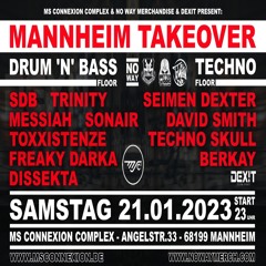 David Smith (DE) @ Mannheim Takeover 21.01.2023 (Live mitschnitt)