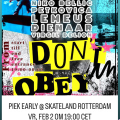 2/2/24 closing set b2b Niko Bellic  @PIEK EARLY @skateland010