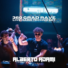 360° Rave #9 - Live Hard Techno Set - Alberto Adami