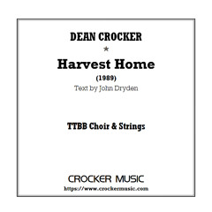 Crocker: Harvest Home (1989)