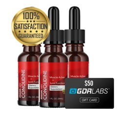 GDR Labs Conolidine: Is The Most Powerfull Way To Fight Muscle Aches And Joint Pain!