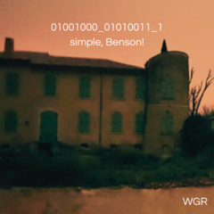01001000_01010011_1 (Benson!)