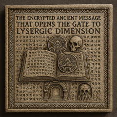 Kthun - (165) The Encrypted Ancient Message That Opens The Gate To Lysergic Dimension