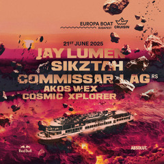 Akos Wex Live @ Cruisin Boat Party, Hungary 2025.06.21