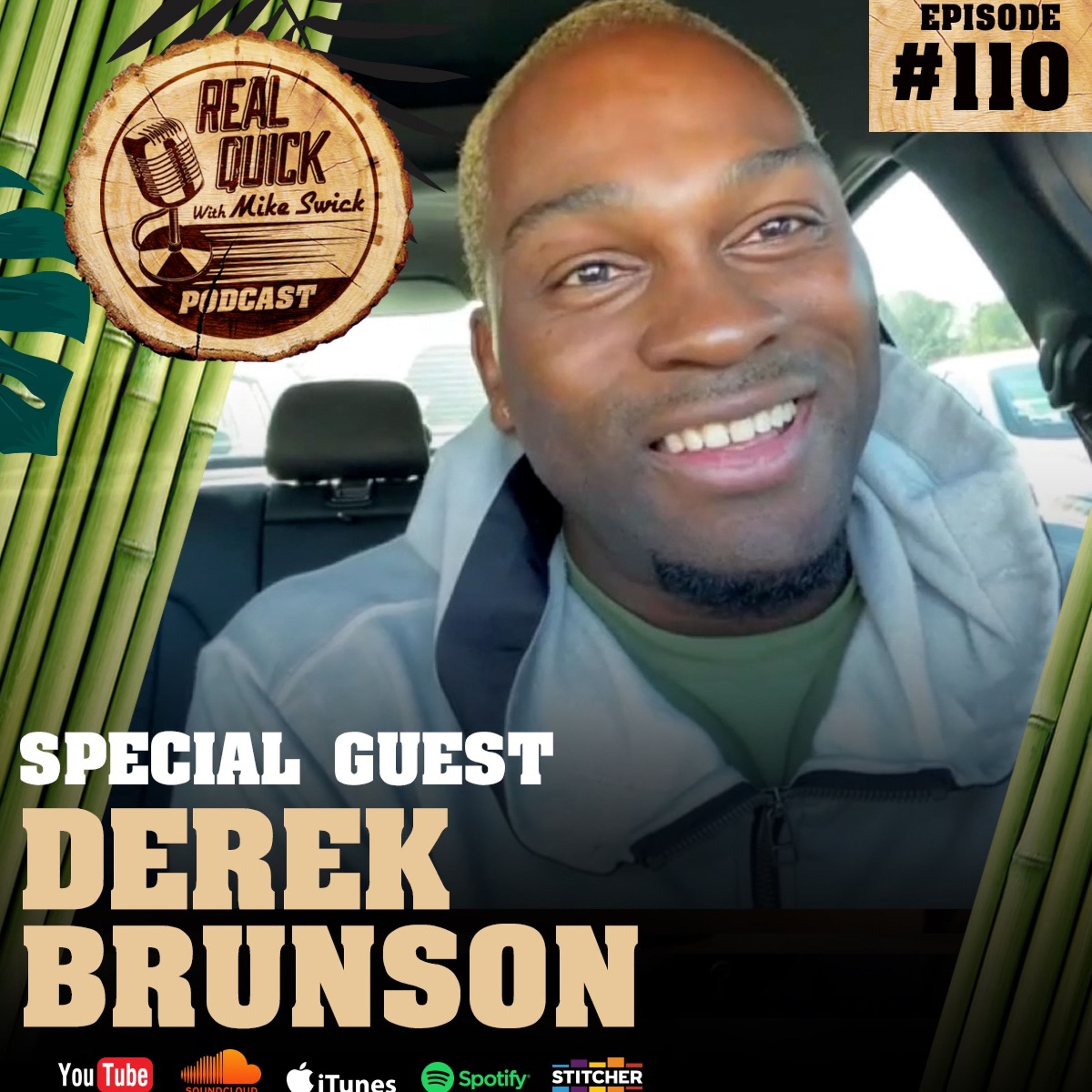 cover of episode Derek Brunson (Guest) - EP #110