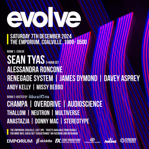 Evolve 3rd Birthday Promo Mix