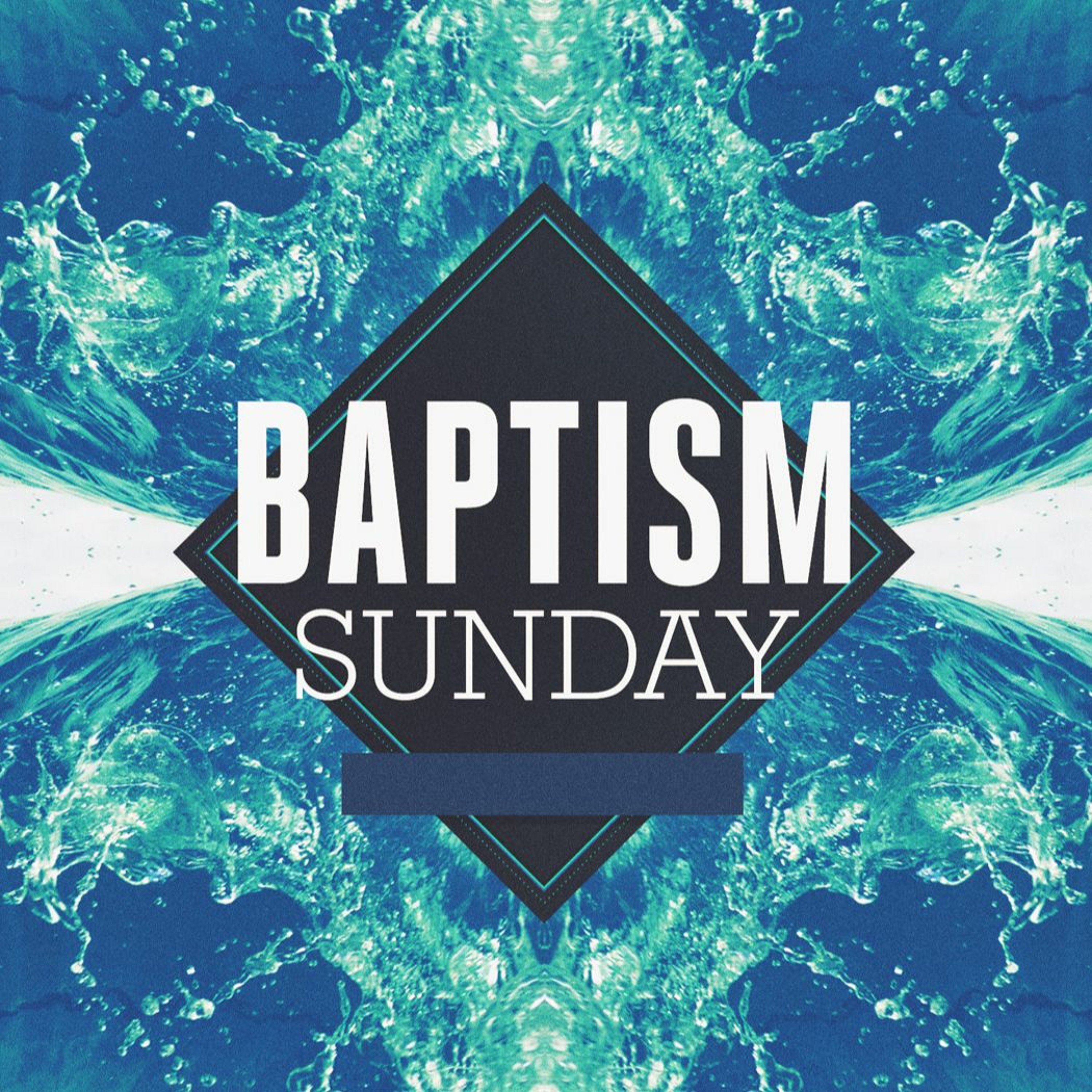 Baptism Sunday episode artwork