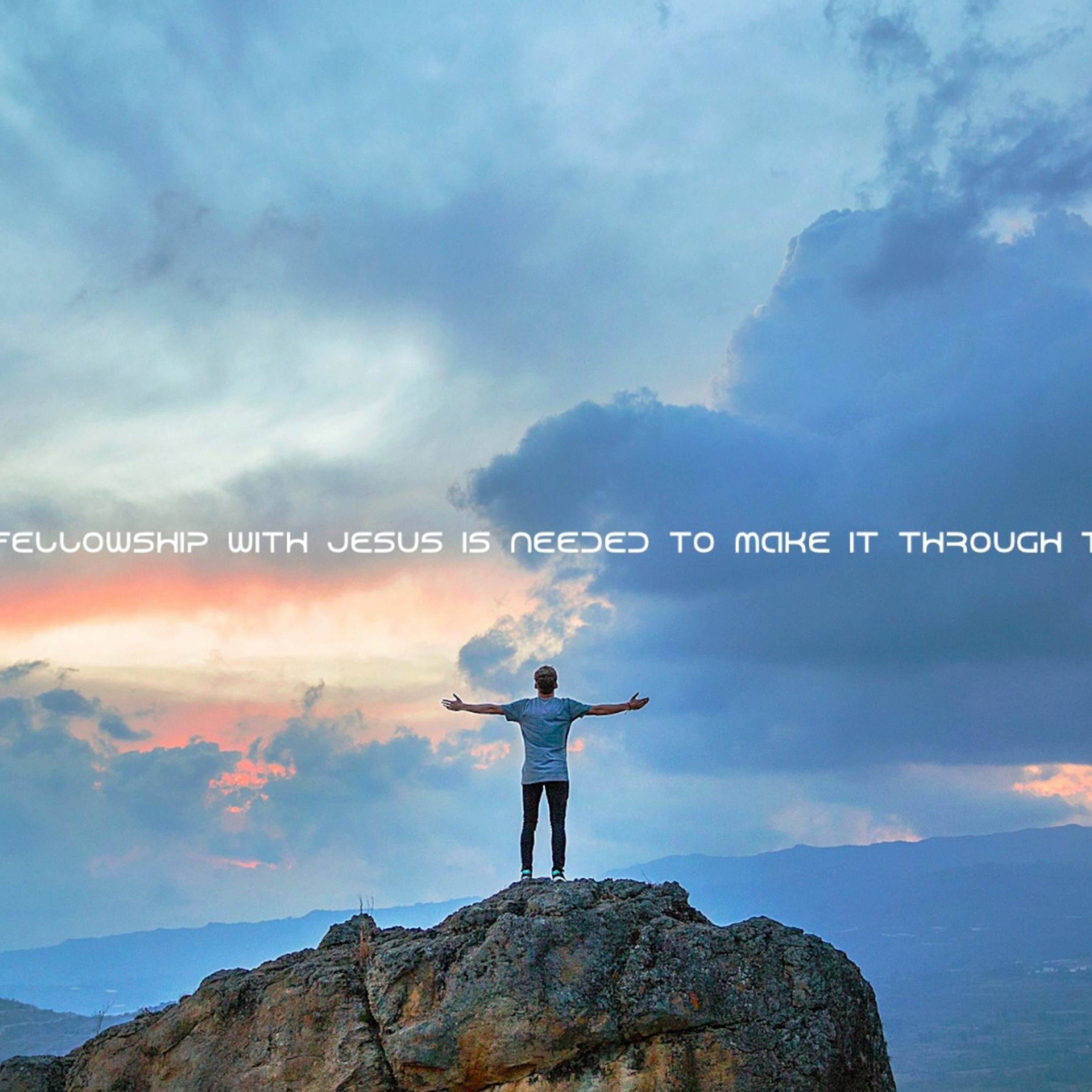 Vision Eternity Ministries - CONSTANT FELLOWSHIP WITH JESUS IS NEEDED TO MAKE IT THROUGH THE END episode artwork