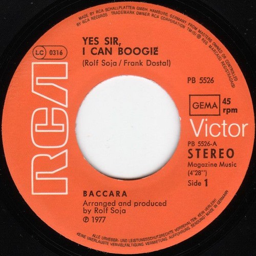 Stream Baccara Yes Sir, I Can Boogie (Alkalino Quick Rework) by