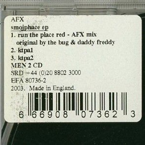 The Bug & Daddy Freddy - Run The Place Red (AFX Mix)