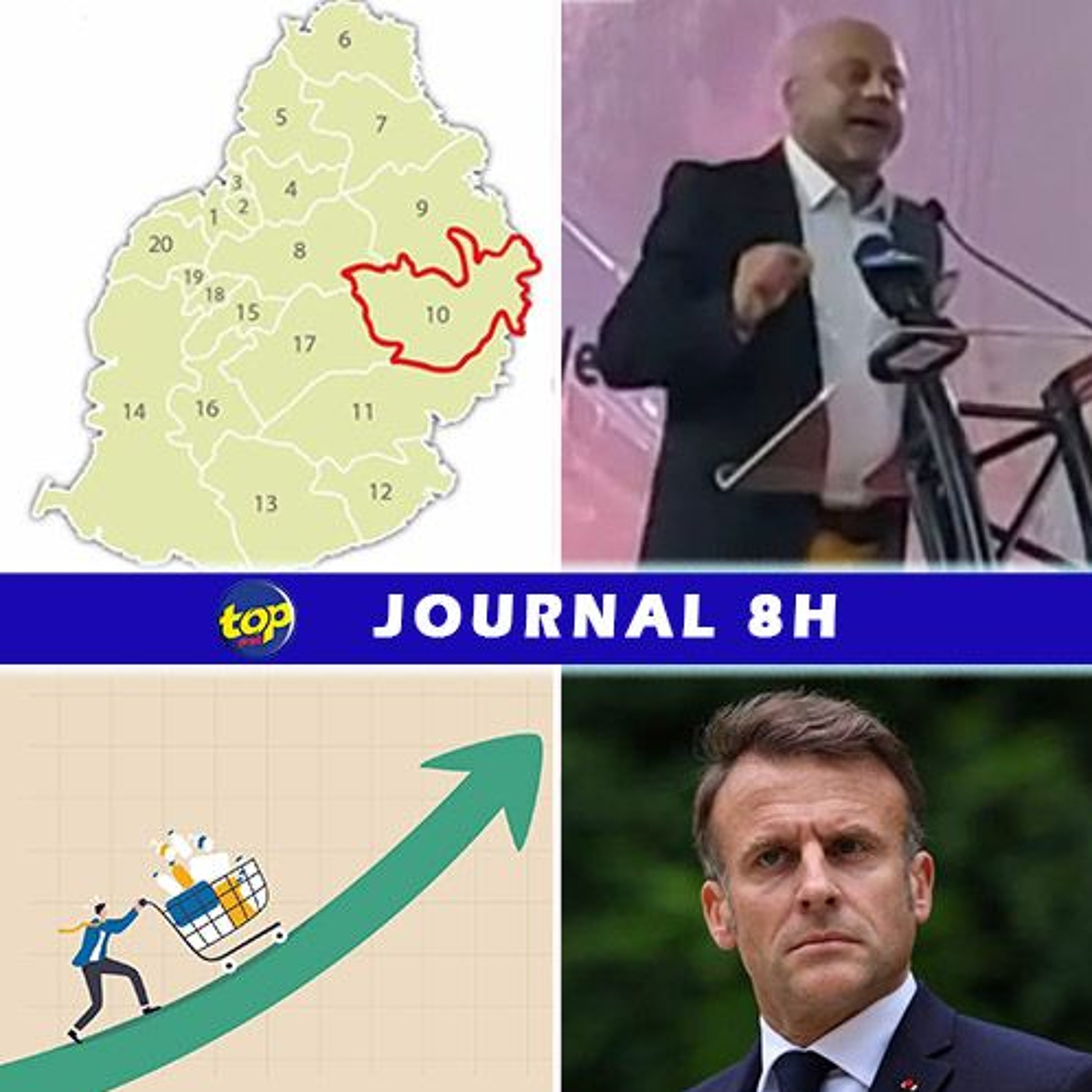 📻Le journal de 8H de ce jeudi 11 juillet 2024