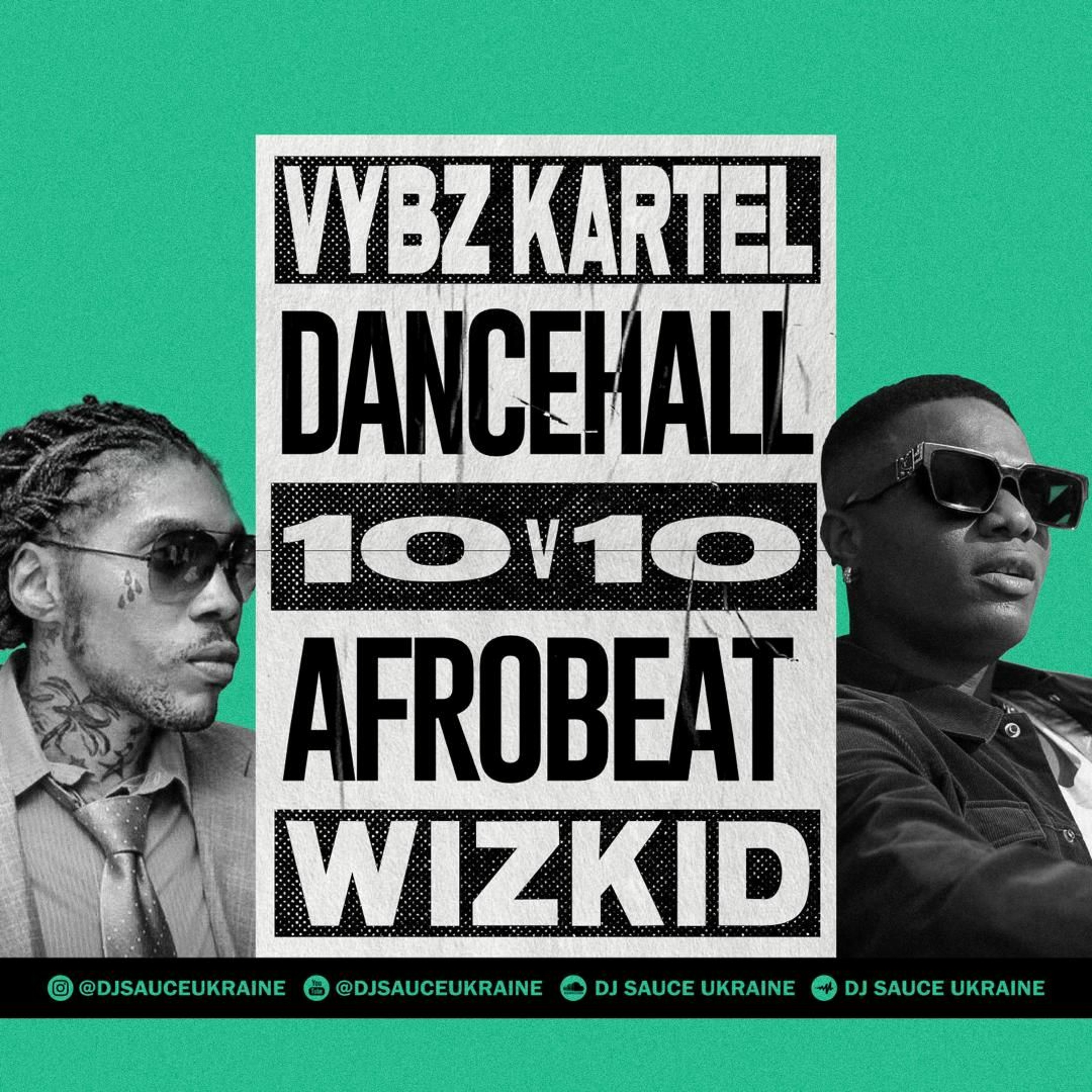 WIZKID Vs VYBZ KARTEL 2020 DANCEHALL AFROBEATS MEGA MIX