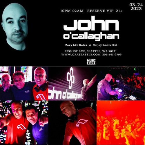 Zoxy + Gotek B2B opening set for John O’Callahan, Ora, Seattle, Fri, Mar 24th, 2023