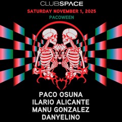 Manu Gonzalez live @ Space Miami Terrace - 1 - 11 - 2025 :: Pacoween