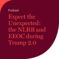 Expect the Unexpected: the NLRB and EEOC during Trump 2.0