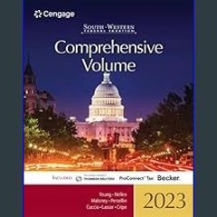 Read^^ ❤ South-Western Federal Taxation 2023: Comprehensive (with Intuit ProConnect Tax Online & R