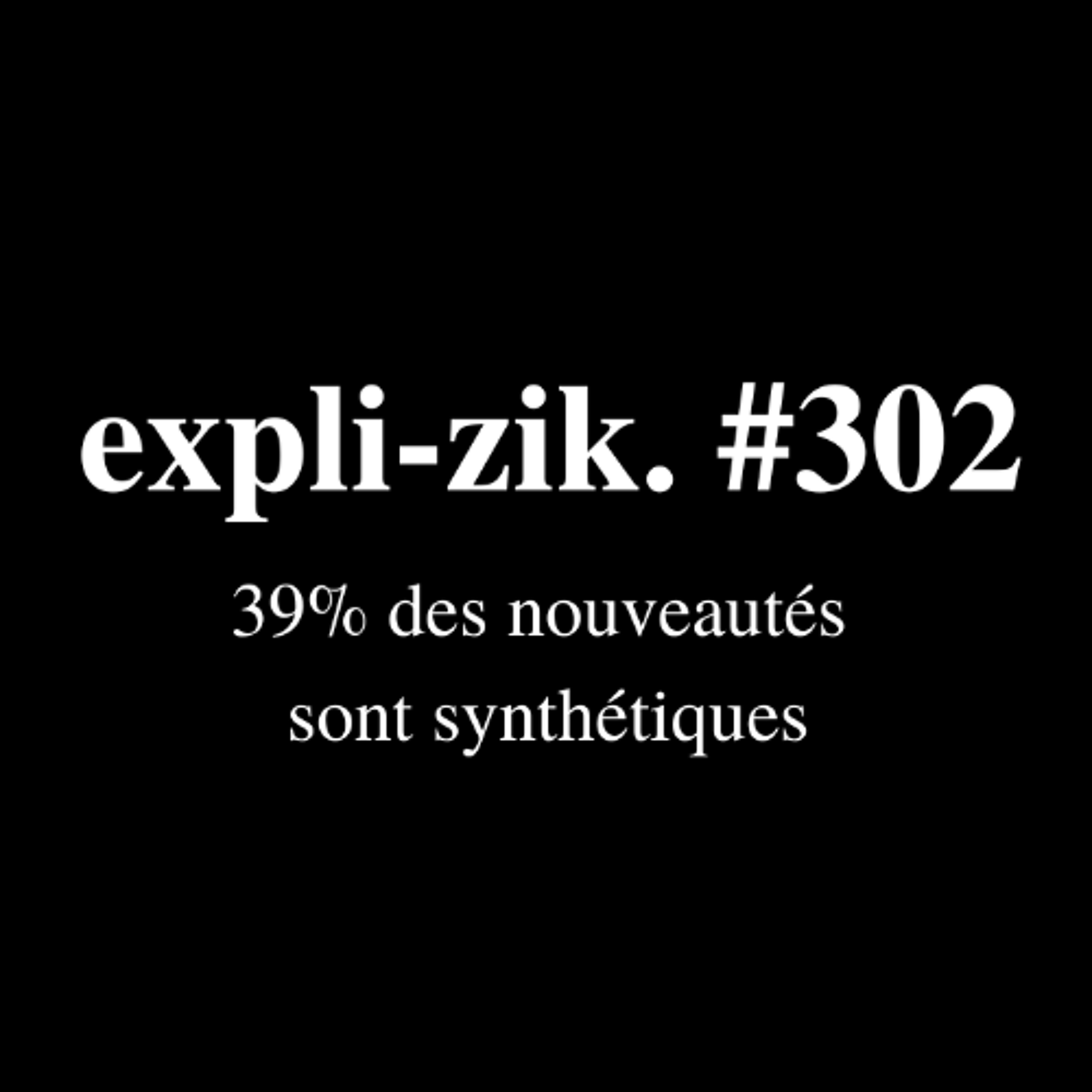 39% des nouveautés sont synthétiques