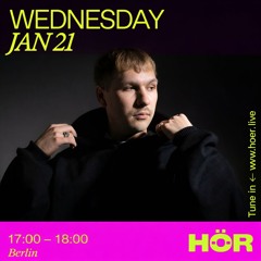 Hanne B | HÖR - January 21 / 2026