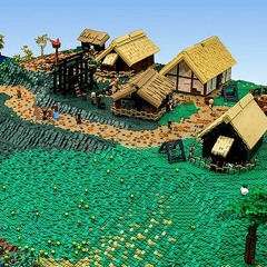 Analog Saxon Village