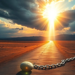 When His Light shines through you