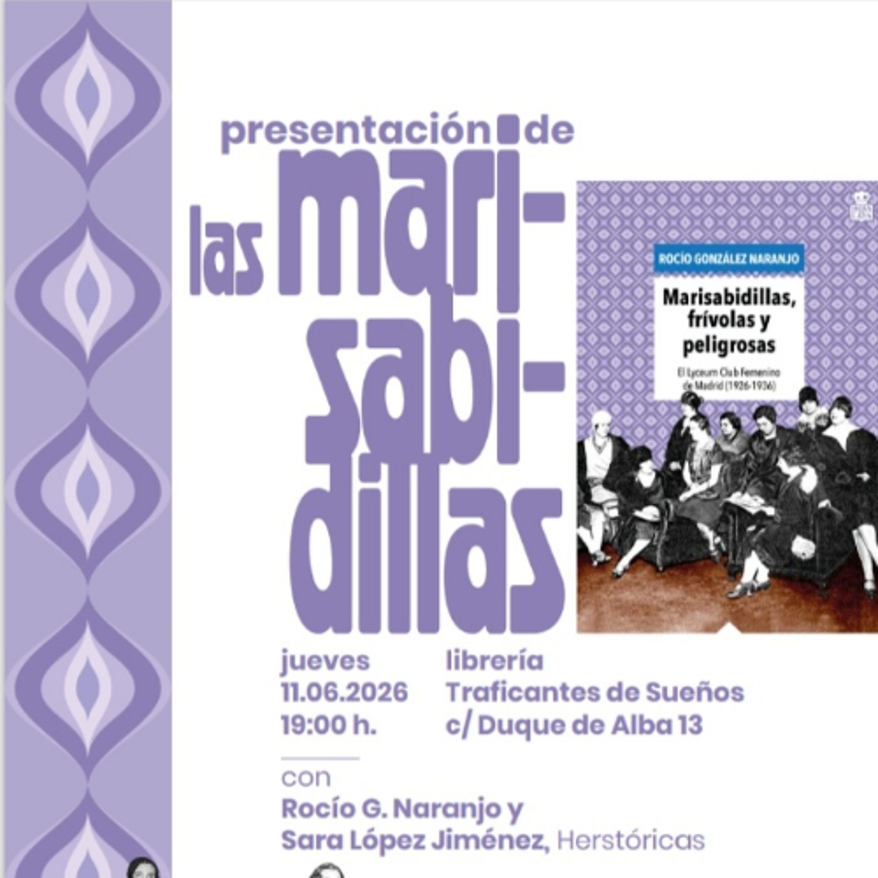Presentación del libro "Marisabidillas, frívolas y peligrosas. episode artwork