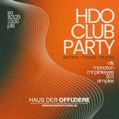 DJ303 @ HDO Club Party 11_01_25