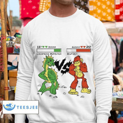 Bigfoot Vs Loch Ness Monster Funny Fight Shirt