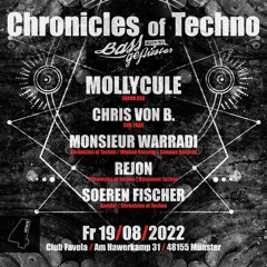 Chronicles of Techno w/ Mollycule & Chris von B @ Club Favela Closing set + Zugabe
