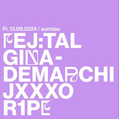 JXXXO 2HS @ROTE SONNE - MUNICH 13/09/2024