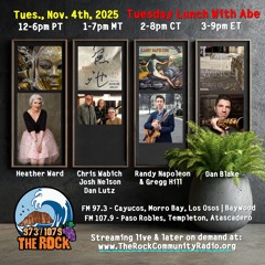 Radio Segment on The Rock (San Luis Obispo)