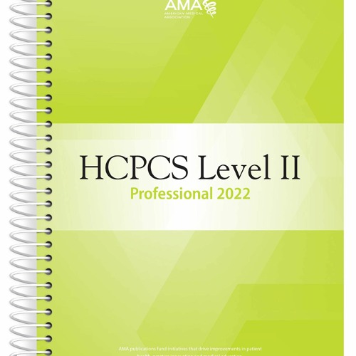 Stream Read HCPCS Level II Professional Edition 2022 (HCPCS Level II