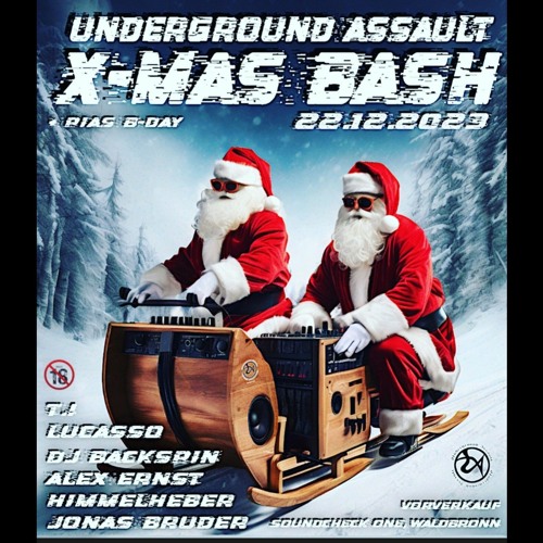 X-Mas BASH // Jonas Bruder B2B Rosch //22.12.2023