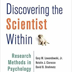 DOWNLOAD ⚡️ eBook Discovering the Scientist Within: Research Methods in Psychology Full Books