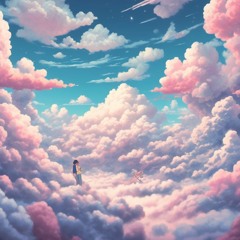 in the clouds
