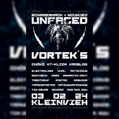 // Preview Set for 03.02.24  - UNFACED, by Schabernack Kollektiv + Wounded @ Kleinvieh Dresden