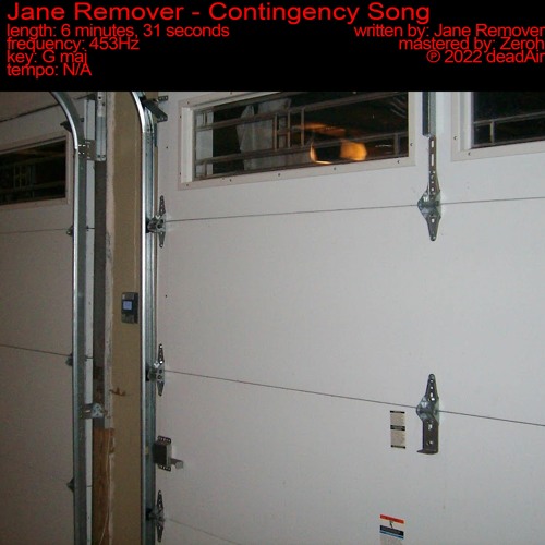 Contingency Song