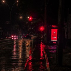 Street Painted in Red