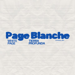 FREE DL :  Page Blanche (Original Mix)
