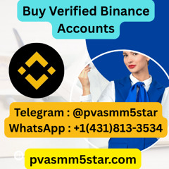 binaceHow To Buy, Verified Binance Accounts In 2025