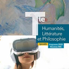 [Télécharger en format epub] Humanités, Littérature et Philosophie Terminale Spécialité - Livr