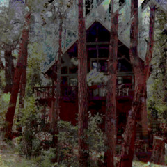 Quiet Cabin among Pines (naviarhaiku624)