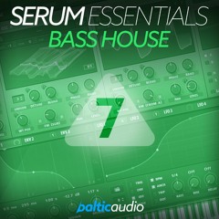 Serum Essentials Vol 7 - Bass House (64 Serum Presets, 39 MIDI Files)