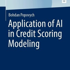 Audiobook Application of AI in Credit Scoring Modeling (BestMasters) for ipad