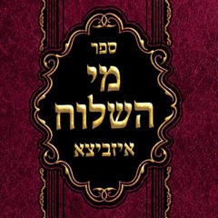 The 170th Yarzeit of the Mei Hashiloach - Rav Shlomo Katz