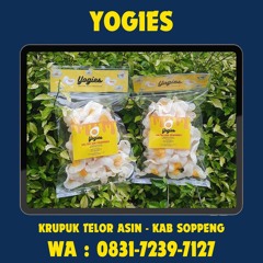 0831-7239-7127 (YOGIES), Kerupuk Telur Asin Kab Soppeng